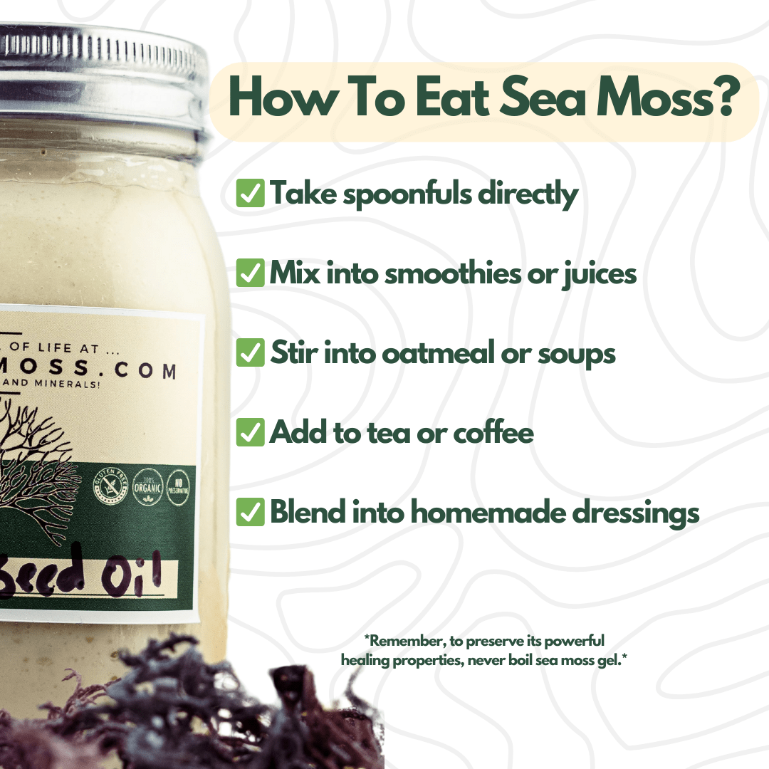 Herbal Infused Wild Harvested Sea Moss Gel