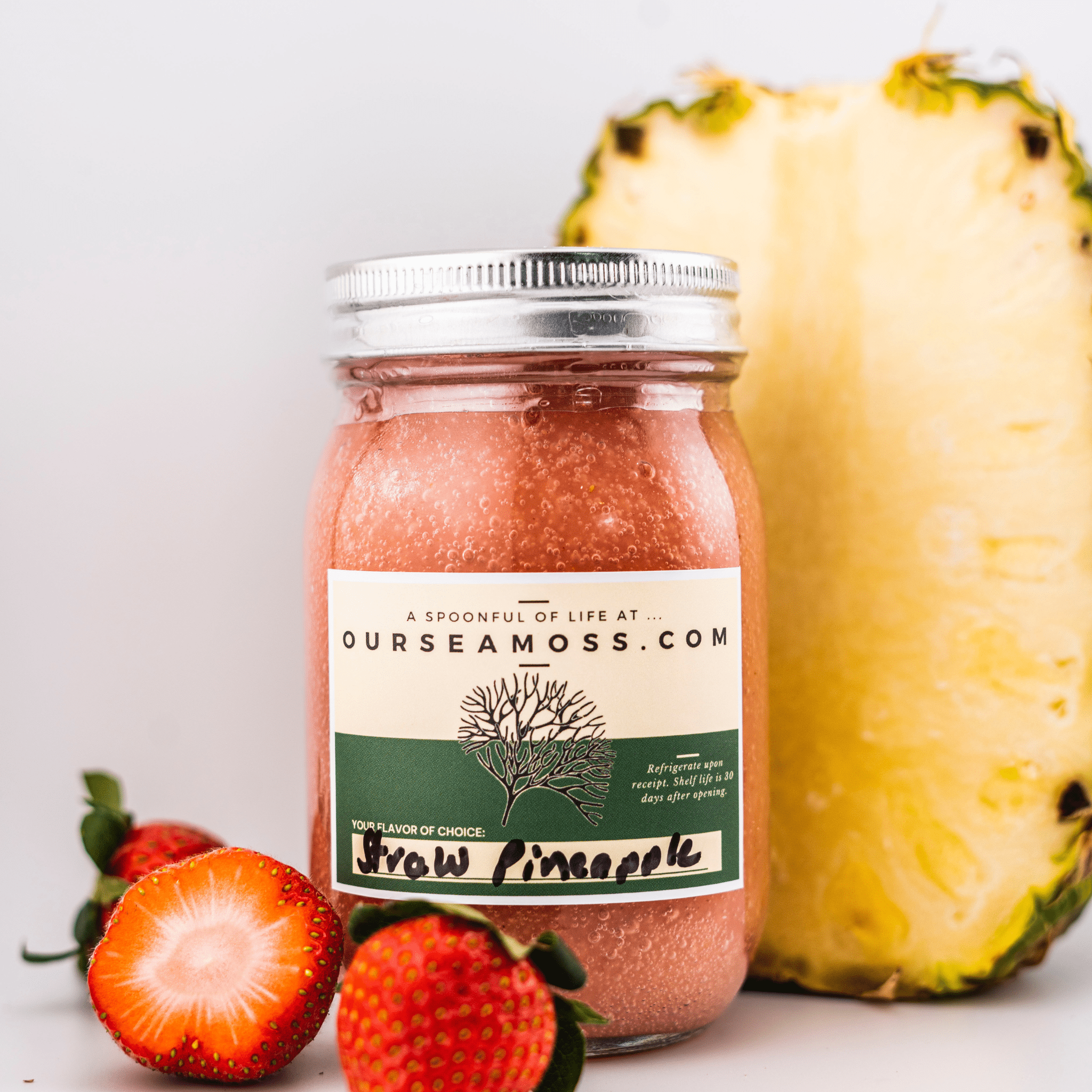 Fruit Infused Wild Harvested Sea Moss Gel